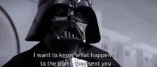 Darth Vader What happened to the plans?