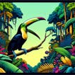 Toucan Croaking 1