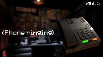 FNAF 1 Night 5 Phone Call Meme Sound Effect - Voicy