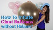 Inflating Big Balloon