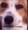 well done soldier