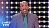 Steve Harvey gets trolled by the board! | Family Feud