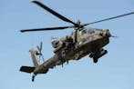Apache Helicopter Flyby Military Sound Effect