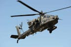 Apache Helicopter Flyby Military Sound Effect