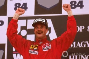 Nigel Mansell wins!