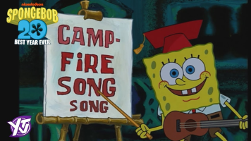spongebob campfire