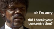 Samuel L. Jackson Concentration?