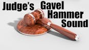 Judge Gavel Hammer