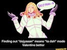 Funny Valentine: Dojyaaa~n!