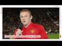 Wayne Rooney thanks to the crowd
