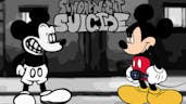 happy suicide mouse vs. mickey