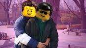 a man has fallen for a man in lego city