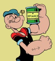Popeye singing