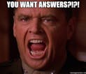 Jack Nicholson Answer