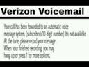 Verizon Voicemail Error Sound Effect
