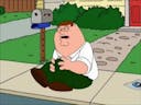 peter hurts his knee
