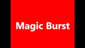 Cartoon magic burst