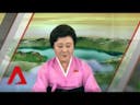 North Korean presenter