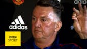 The fans are shouting: Louis van Gaal's army