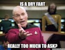 dry fart