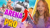 JESSIE spielt DUO ARENA mit einem FORTNITE PRO 😳