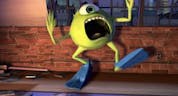 Mike Wazowski but high pitch