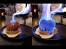 Pouring Fire On A Burger