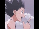 Gon saying "Killua"