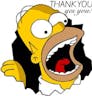 Homer Simpson: Thank you