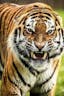 Tiger Growls Attack
