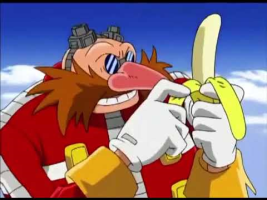 if eggman just consumed this delicious banana - Imgflip