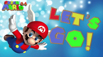 Mario 64 let's a go
