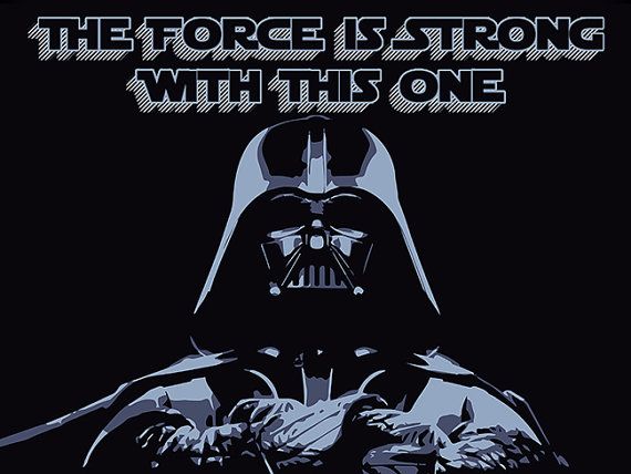 Darth Vader Force strong