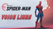 spider man voice lines