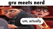 Gru Meets Nerd