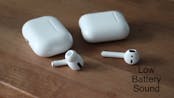 Airpods battery low