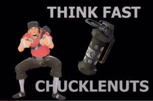 think fast chuckelnuts