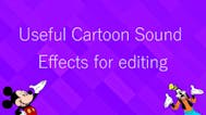 Cartoon slide up sound effect
