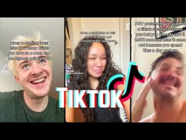 Uncomfortable laugh Tiktok