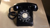 Old Rotary Phone Ringing
