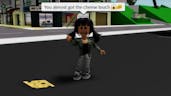 u almost got the cheese touch but roblox version