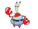 Mr Krabs Walking 