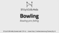 Bowling Pins Falling