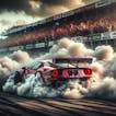 Race Car Burnout 1