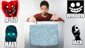 guy makes sounds with box and other things