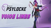 Marvel Rivals: Psylocke Voice Lines