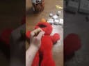 Elmos screams while being stabbed
