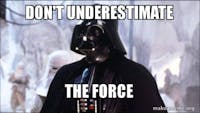 Darth Vader Underestimate Force