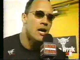 The Rock Christmas Interview on RAW - Christmas 2000