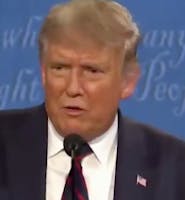 Fight both flanks - Donald Trump